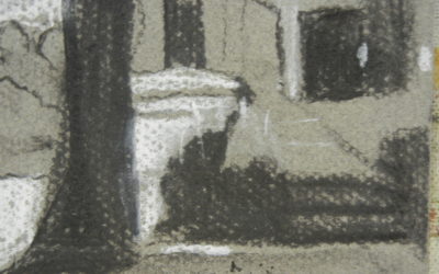 Stairs to Old Sales Office